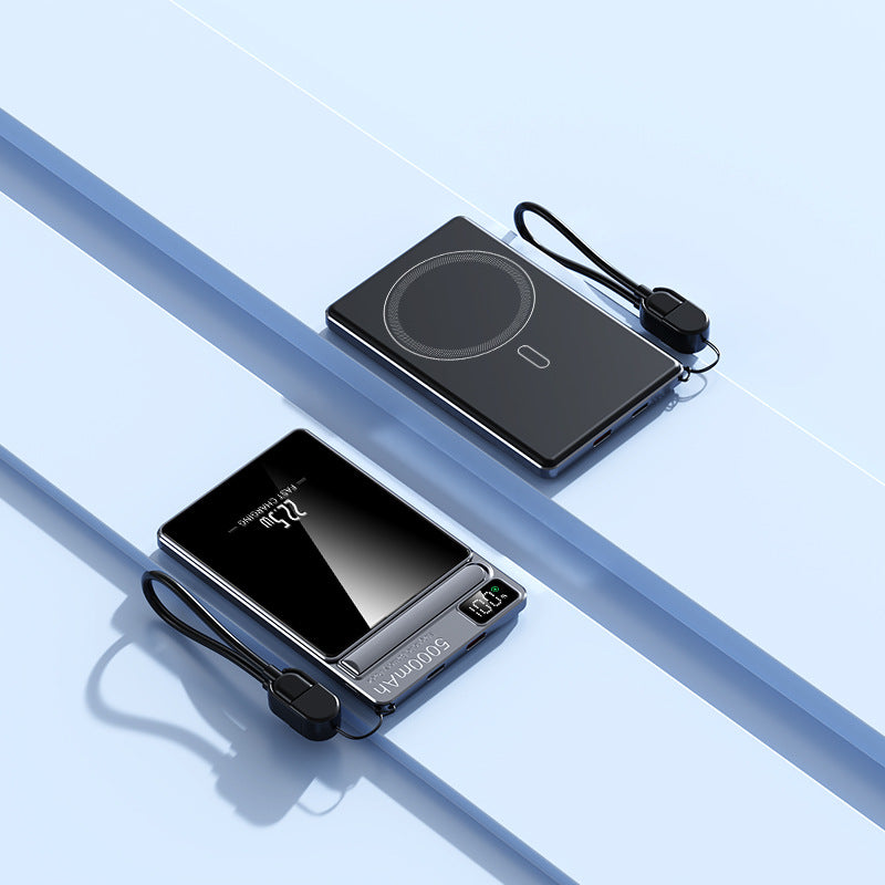 Portable power bank with wireless charging function from 
Maetiva