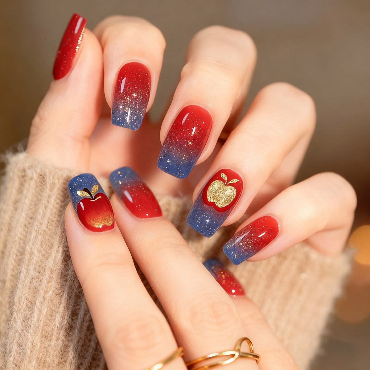 Creative Themed Acrylic Nail Art Set 
Maetiva