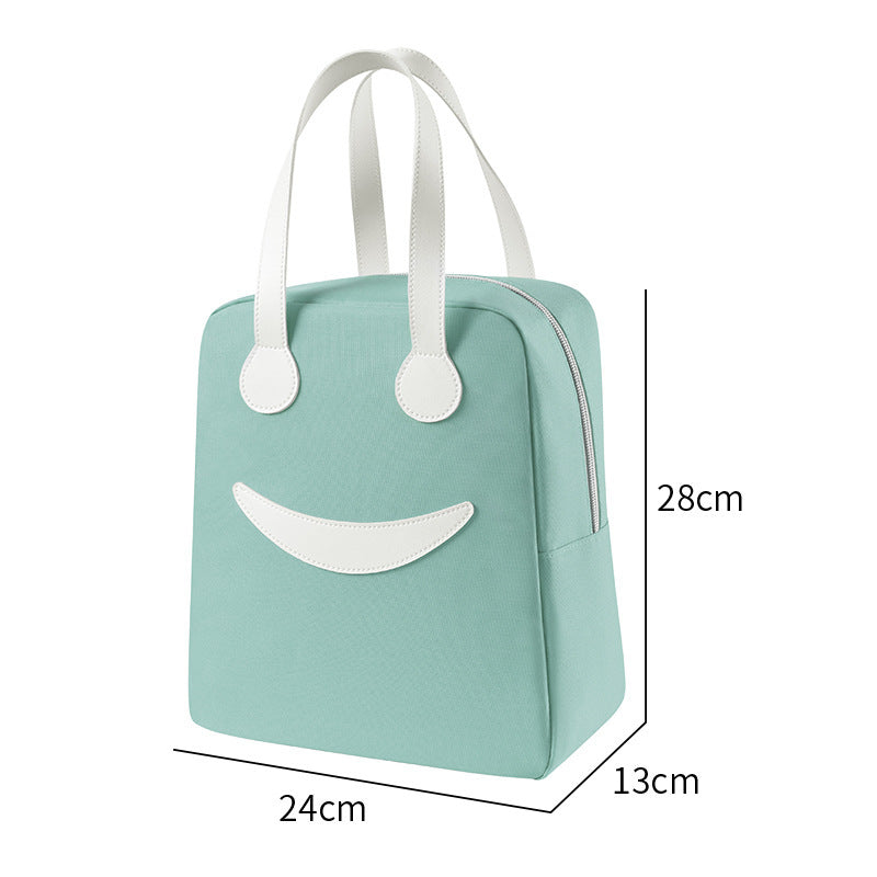 Cute Smiley Face Lunch Bag 
Maetiva