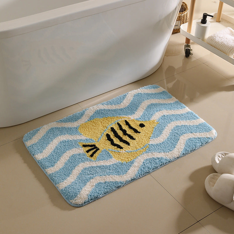 Decorative Fruit-Themed Bath Rug 
Maetiva