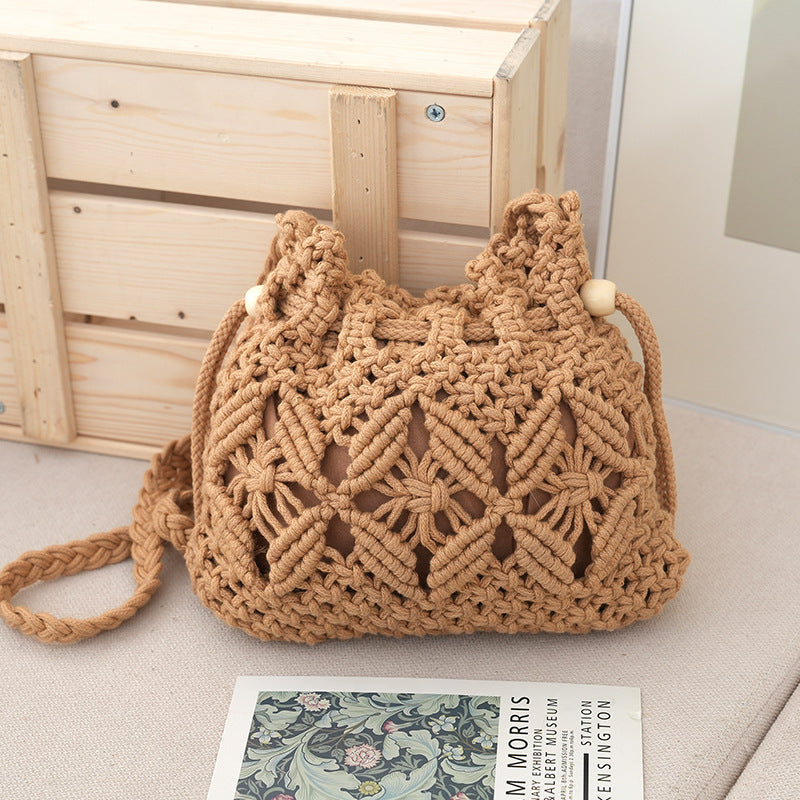 Macrame Shoulder Bag 
Maetiva