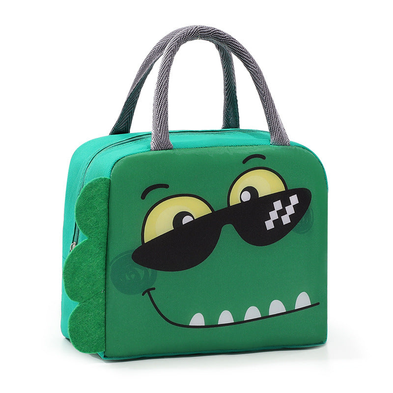 Insulated Lunch Bag in Cheerful Crocodile Design 
Maetiva
