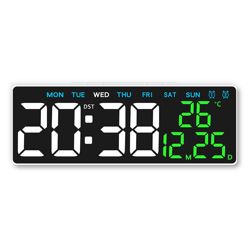 Digital multifunction alarm clock with large display 
Maetiva