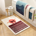Artistic Bathroom Mat