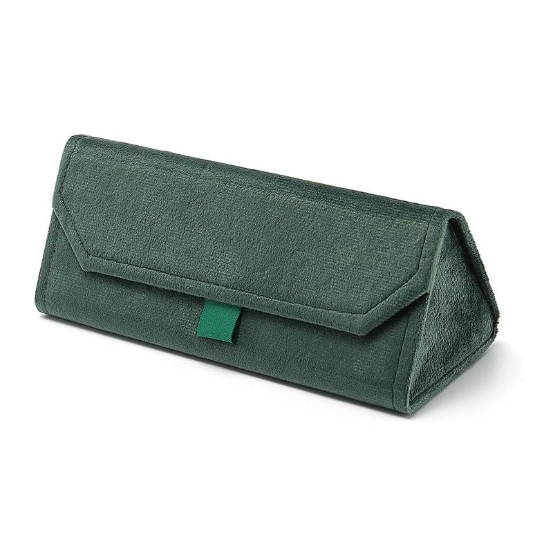 Foldable Suede Sunglasses Case with Magnetic Closure 
Maetiva