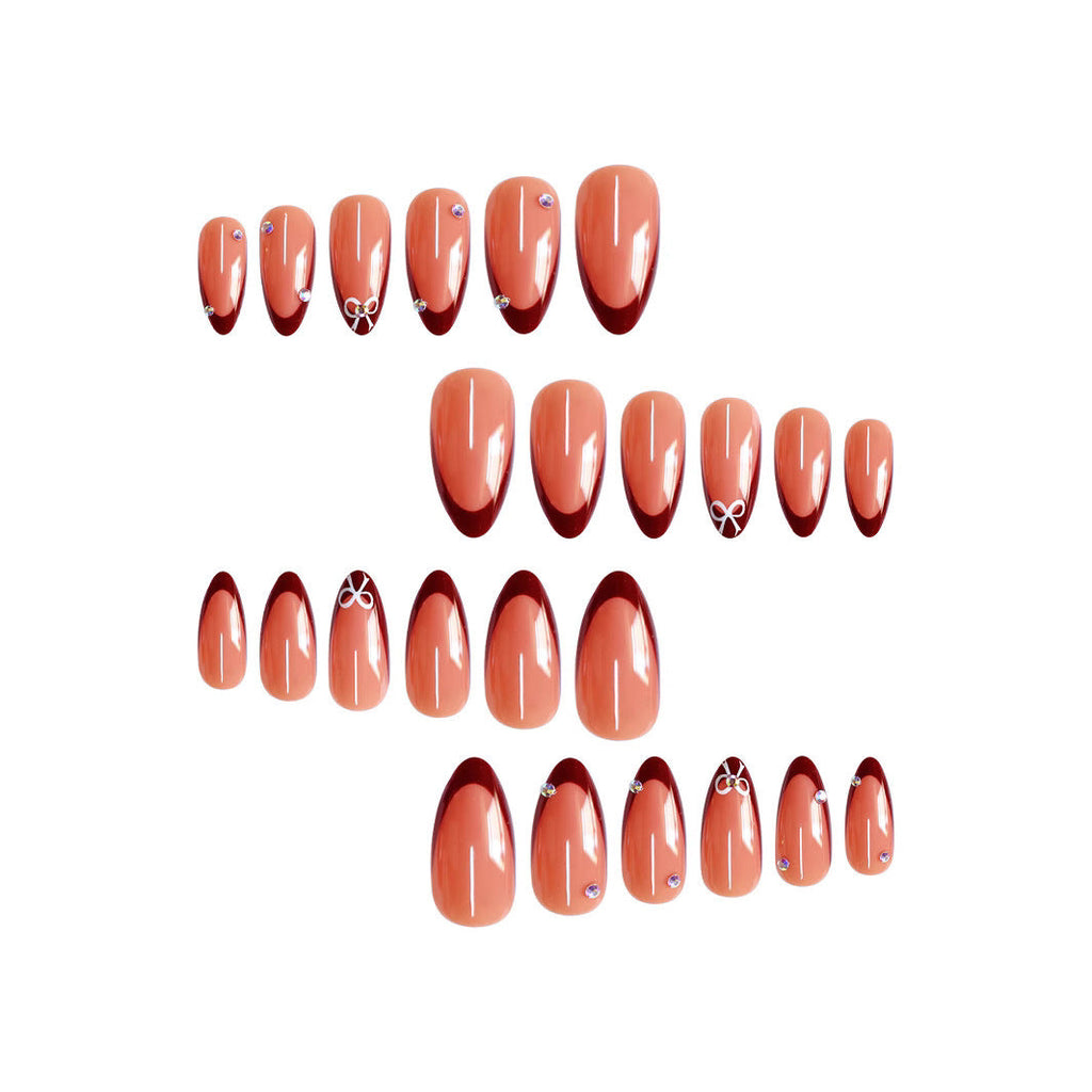 Elegant Press-On Stiletto Nail Art 
Maetiva