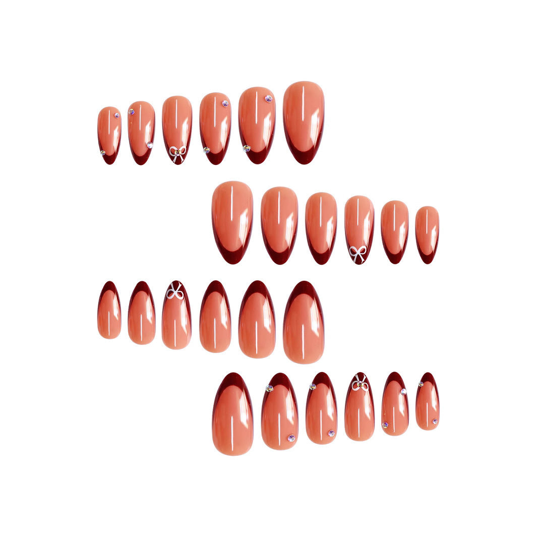 Elegant Press-On Stiletto Nail Art 
Maetiva