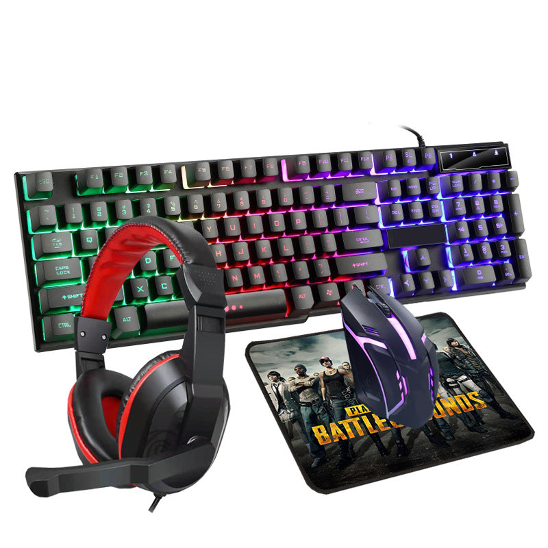 Gaming Headset, Keyboard, Mouse and Mouse Pad Set 
Maetiva