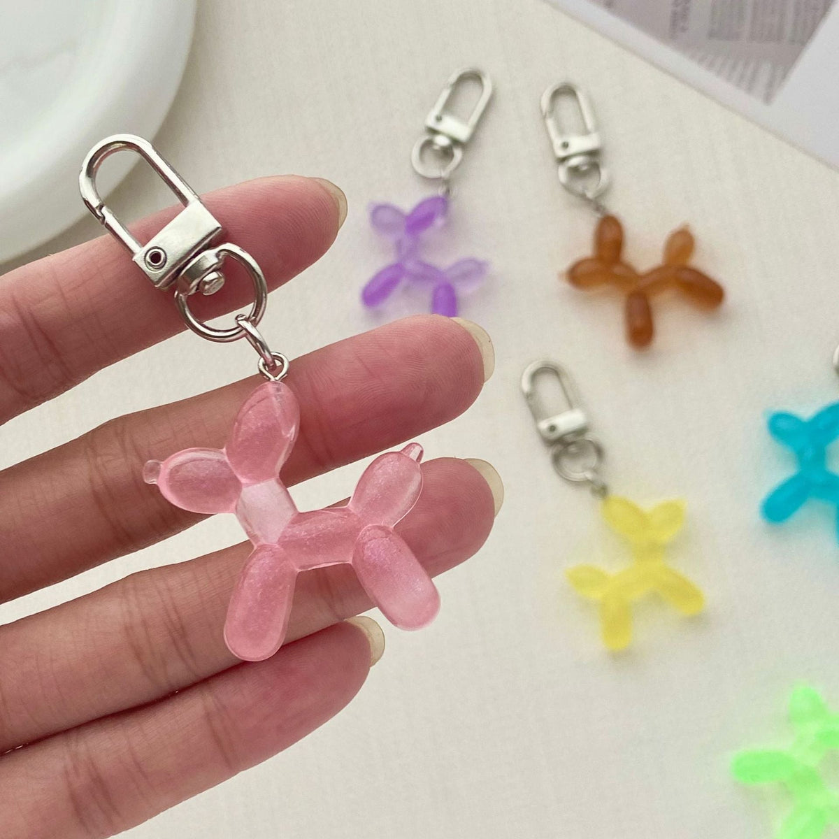 Playful Balloon Animal Keychain 
Maetiva