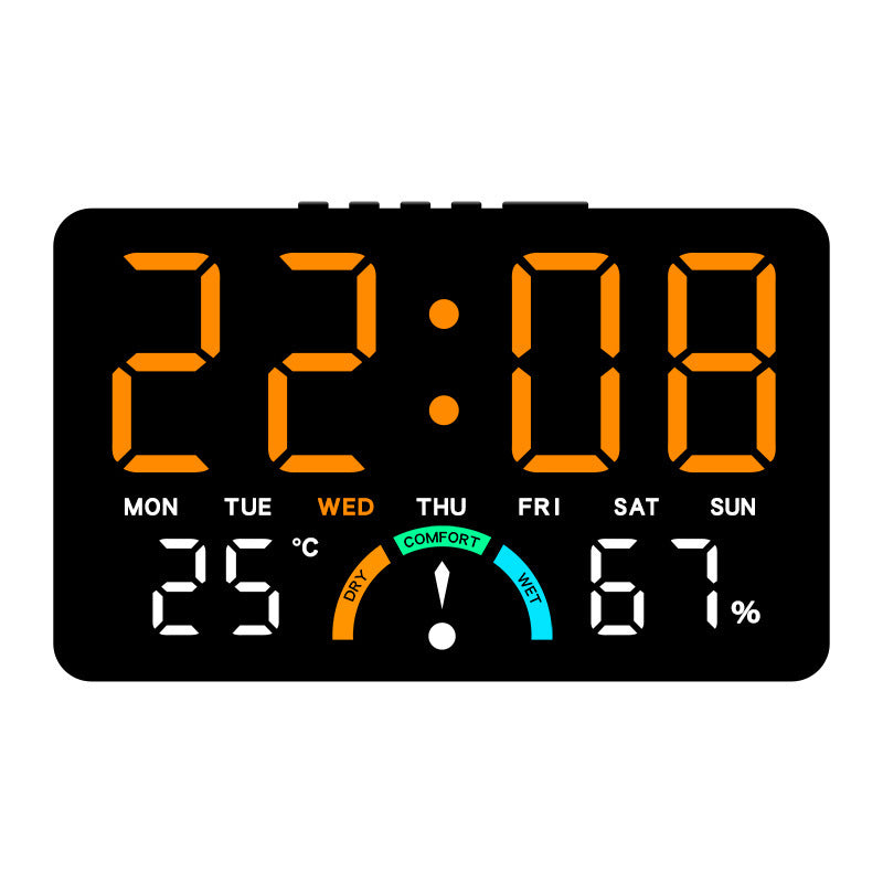 Digital watch with comprehensive weather display 
Maetiva