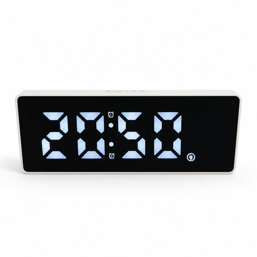 Digital Night Light Alarm Clock with Large LED Display 
Maetiva