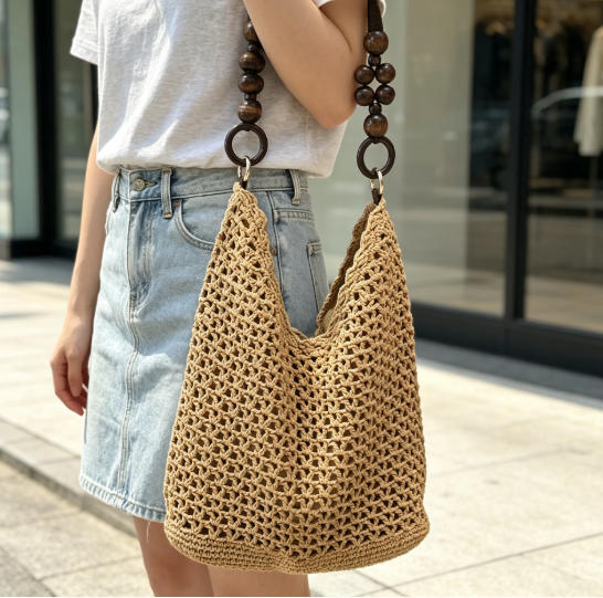 Trendy Macrame Tote Bag 
Maetiva