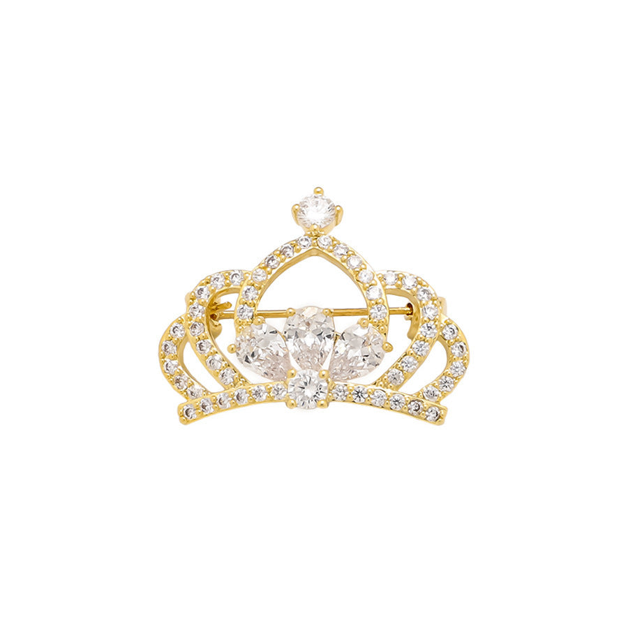 Glittering Crown Brooch 
Maetiva