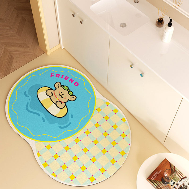 Fun Donut-Themed Bath Mat 
Maetiva