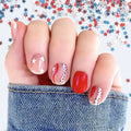 Patriotic Themed Press-On Nail Art Set 
Maetiva