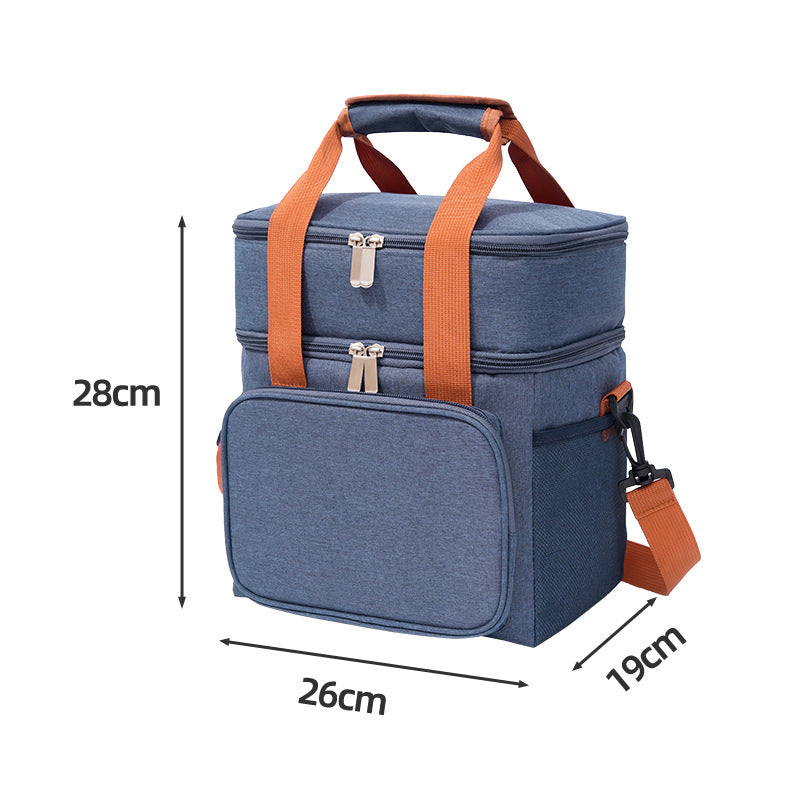Insulated Dual-Layer Lunch Cooler 
Maetiva