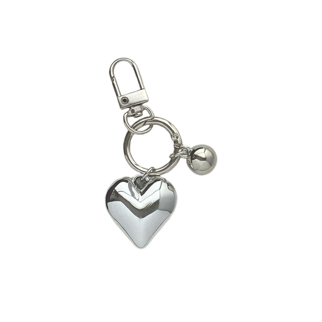 Chic Heart Charm Keychain 
Maetiva