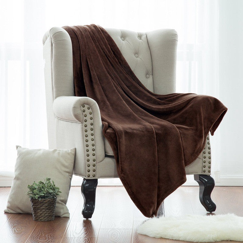 Women luxurious and cozy microfiber blanket 
Maetiva