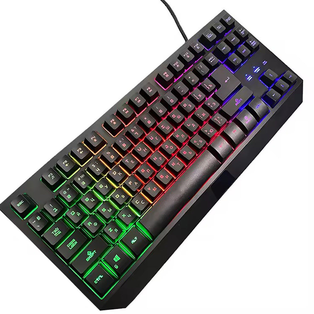 Mechanical gaming keyboard with RGB backlighting 
Maetiva