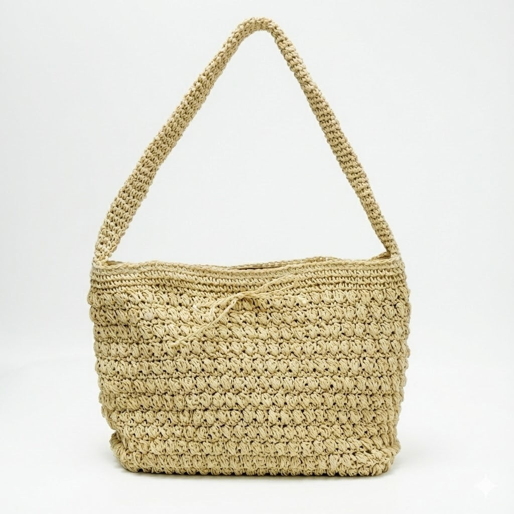 Fashionable Macrame Shopper Bag 
Maetiva