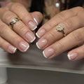 French Tip Press-On Nails 
Maetiva