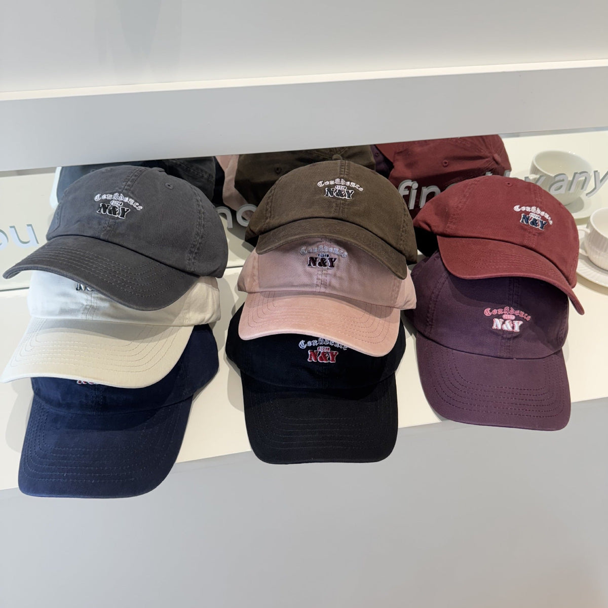 Women's Embroidered Cotton Baseball Cap 
Maetiva