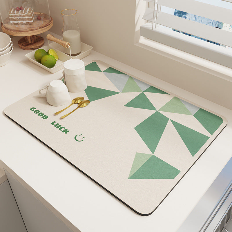 Geometric Patterned Kitchen Mat 
Maetiva