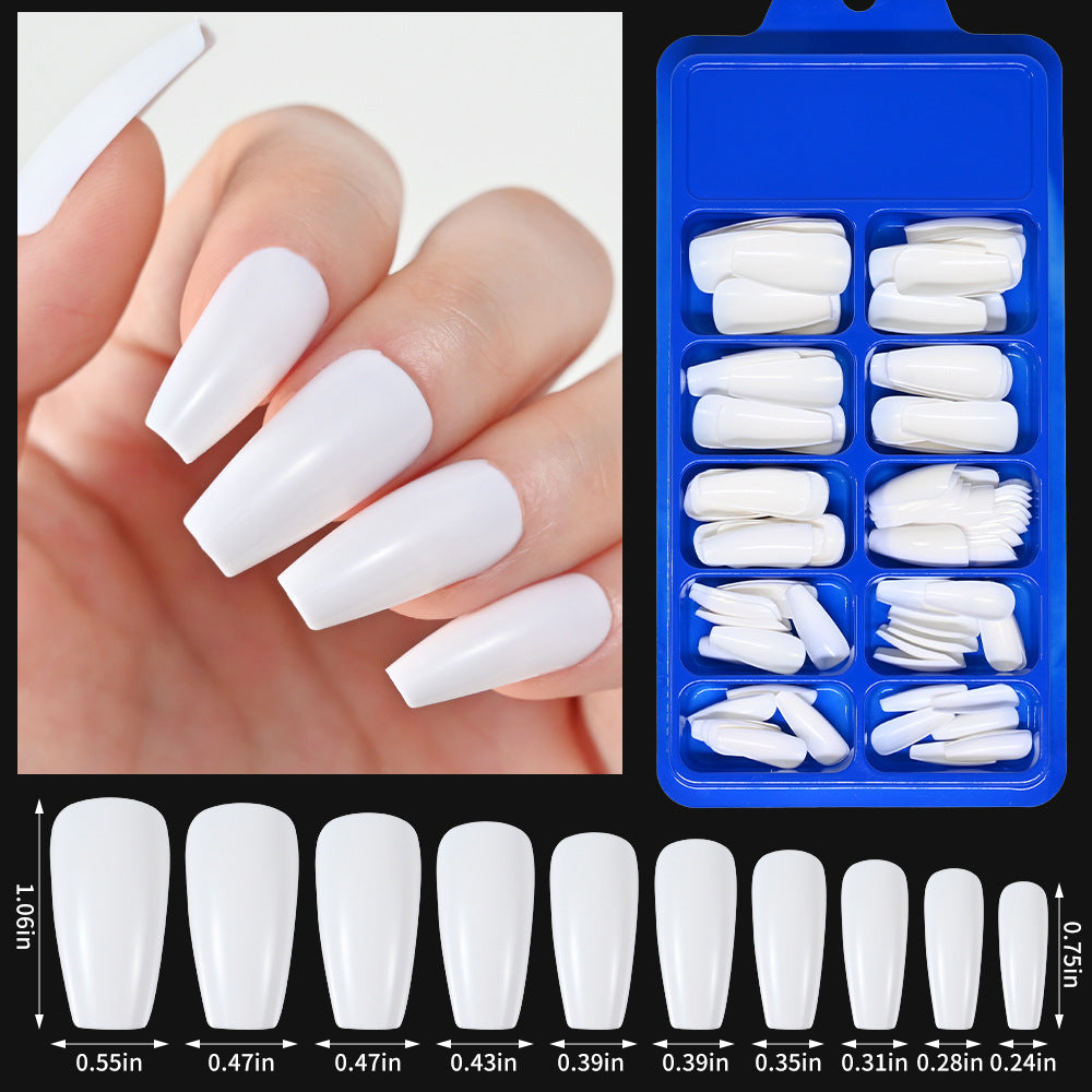 Luxurious Long Dual-Shape False Nail Set 
Maetiva