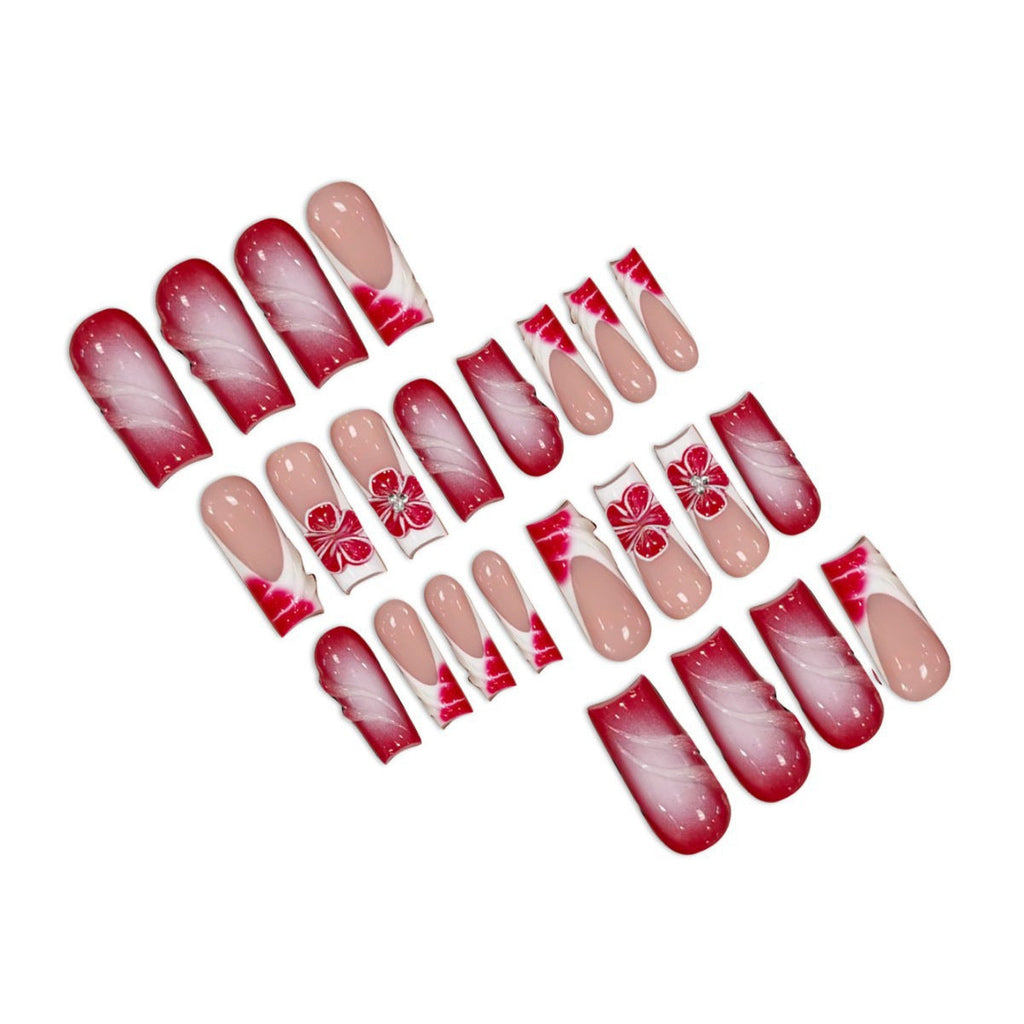 Floral Accent Nail Art Extensions 
Maetiva