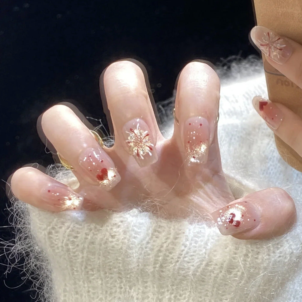 Ombre Glossy Press-On Nail Extensions 
Maetiva