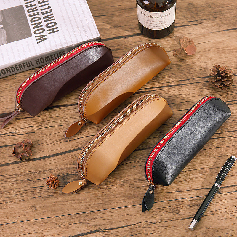 Stylish Leather Pencil Case 
Maetiva