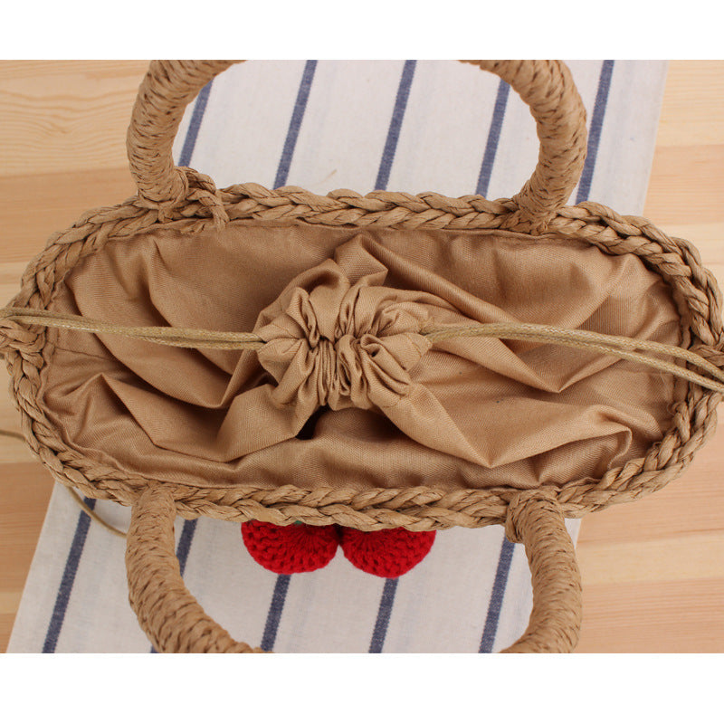 Handbag in Unique Cherry Design 
Maetiva