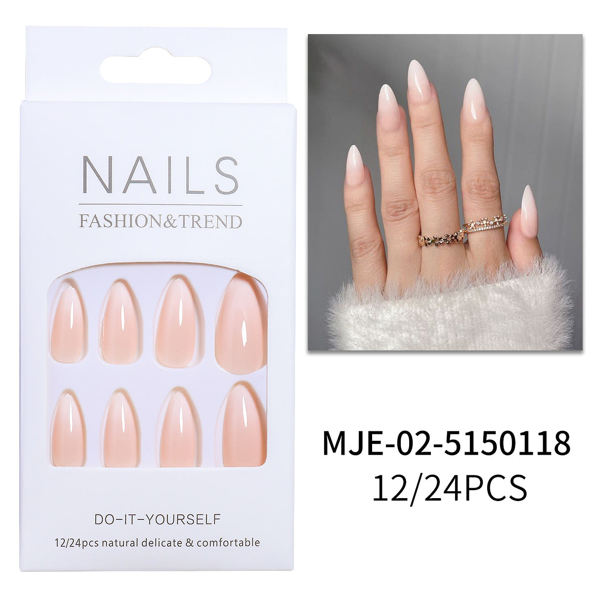 Premium Almond-Shaped Press-On Nails 
Maetiva