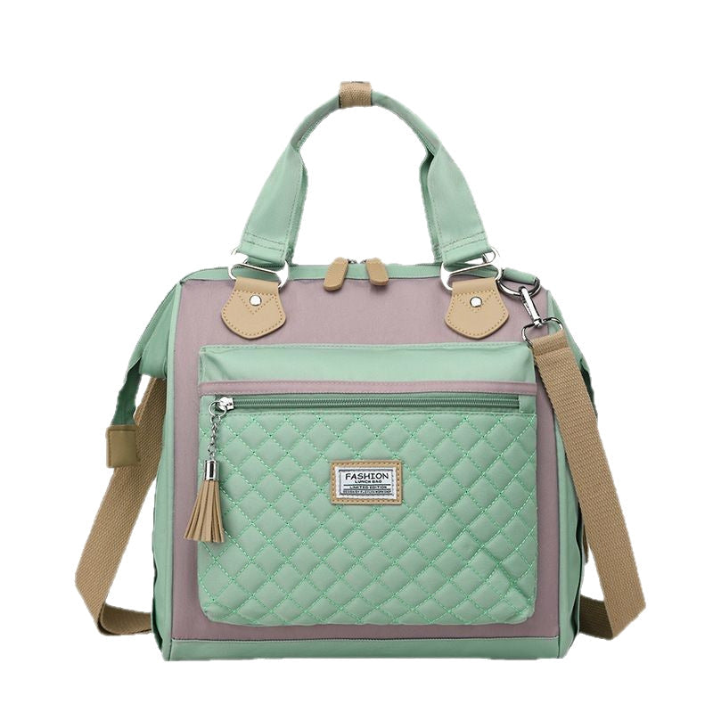 Structured Quilted Satchel Bag 
Maetiva