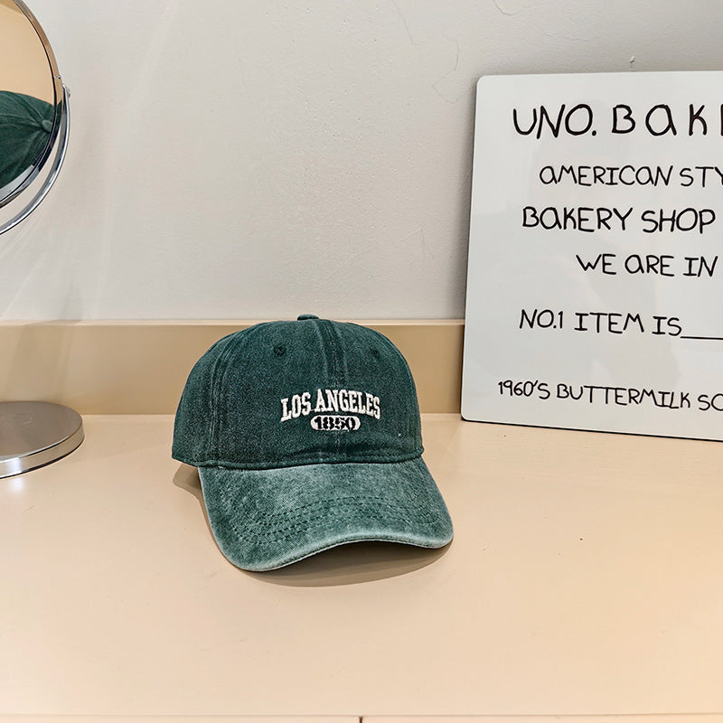 Women's Vintage-Inspired Fabric Baseball Cap 
Maetiva