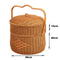 Round Woven Storage Basket 
Maetiva