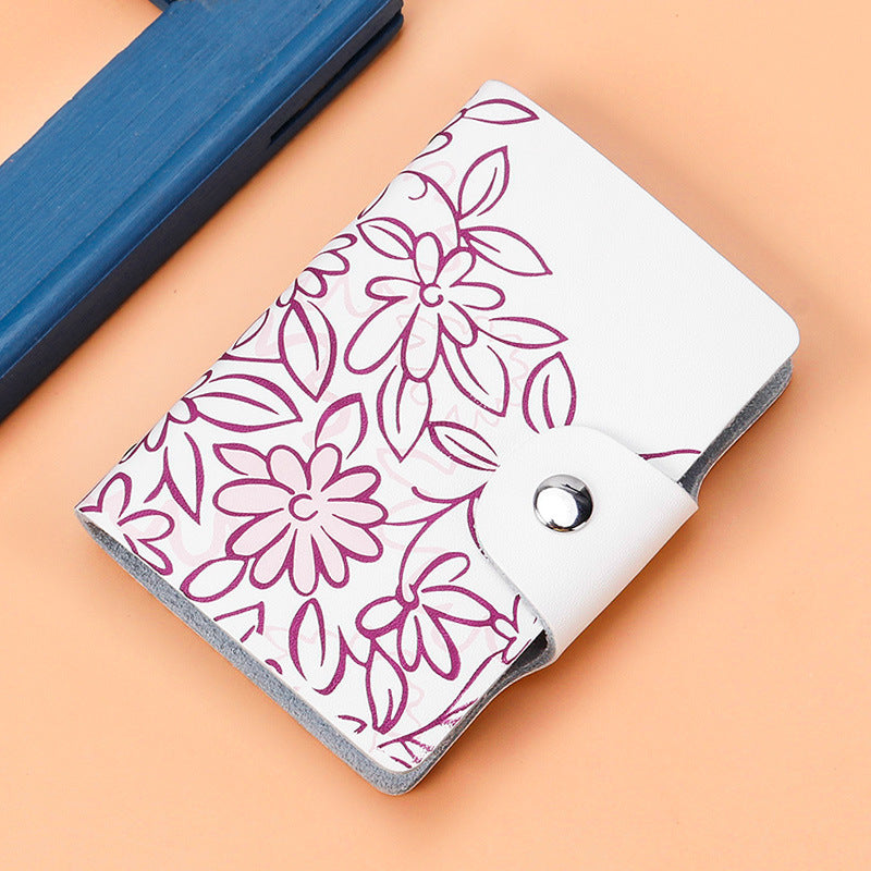 Floral Design Wallet 
Maetiva