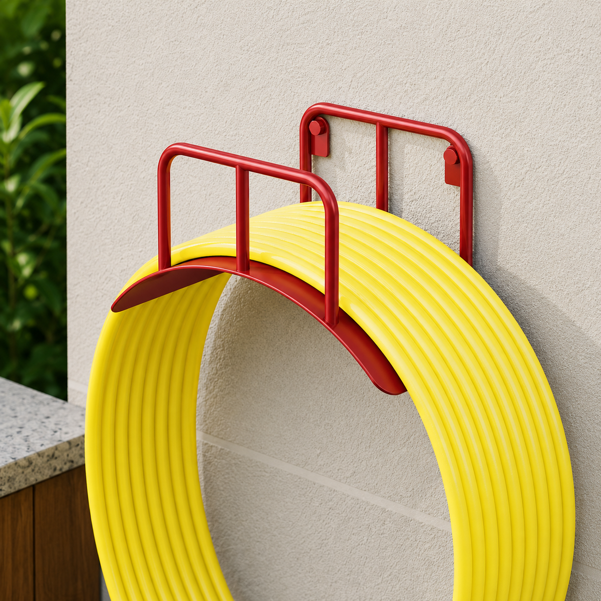 304 Stainless Steel Wall Mounted Garden Hose Holder