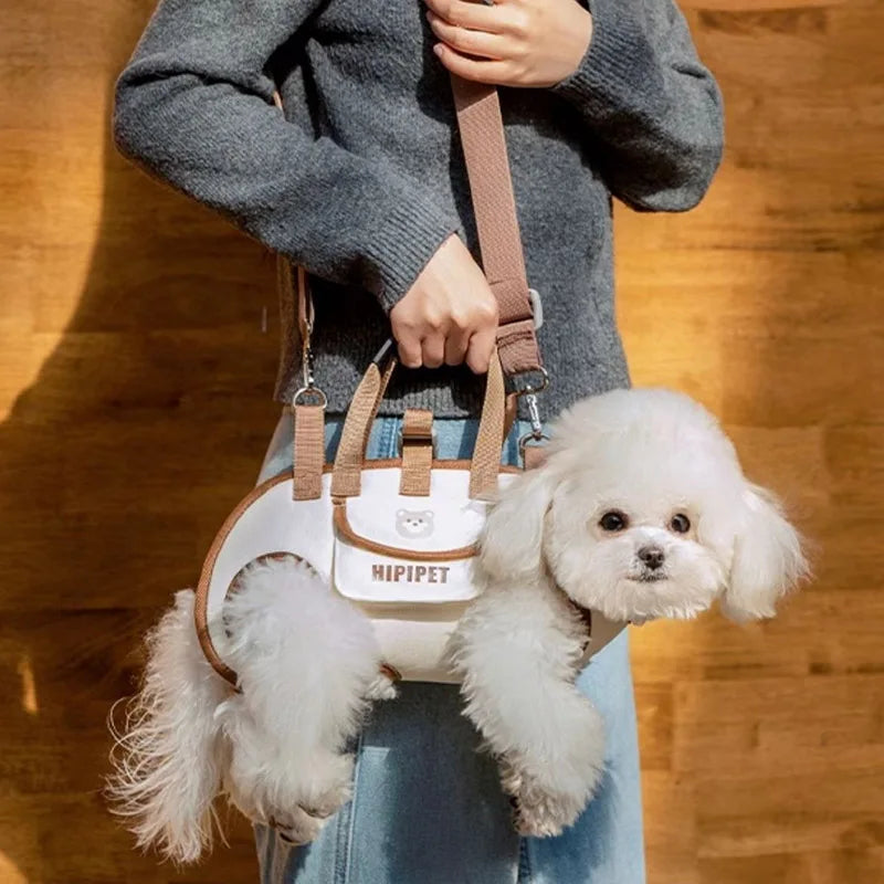 Dog Carrier Backpack – Breathable Pet Travel Bag for Small Dogs & Cats