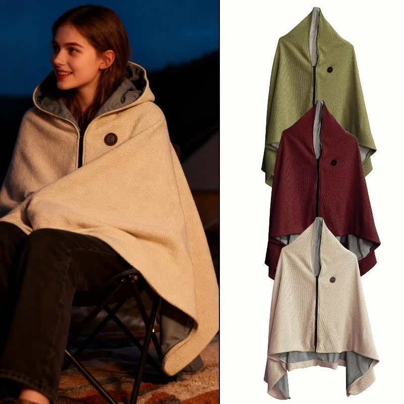 Electric Heated Shawl Blanket