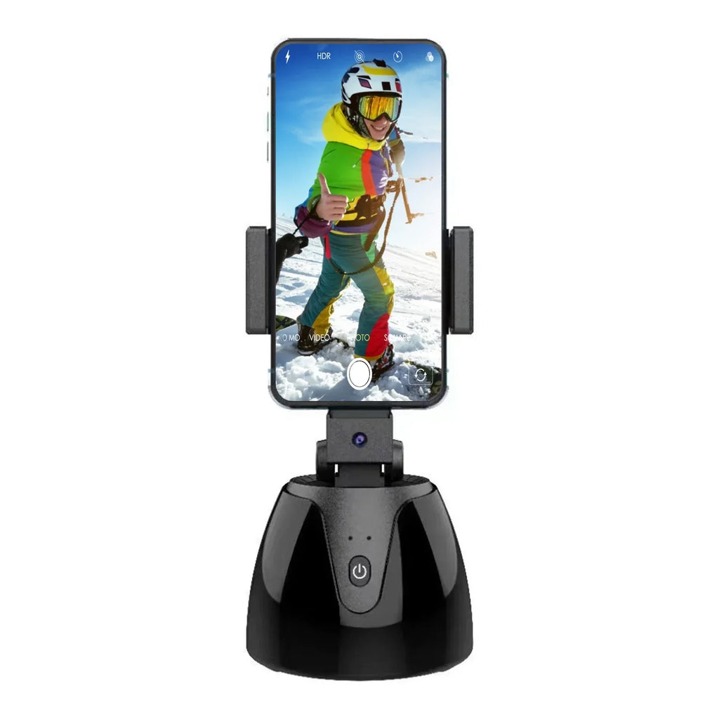 360 Auto Face Tracking Rotating Wireless Bluetooth Phone Holder