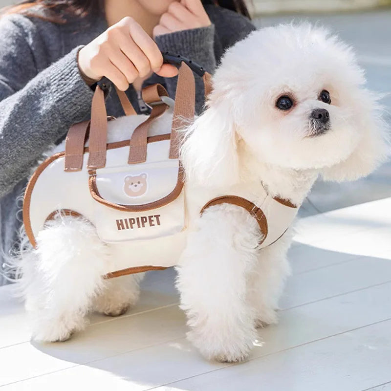 Dog Carrier Backpack – Breathable Pet Travel Bag for Small Dogs & Cats