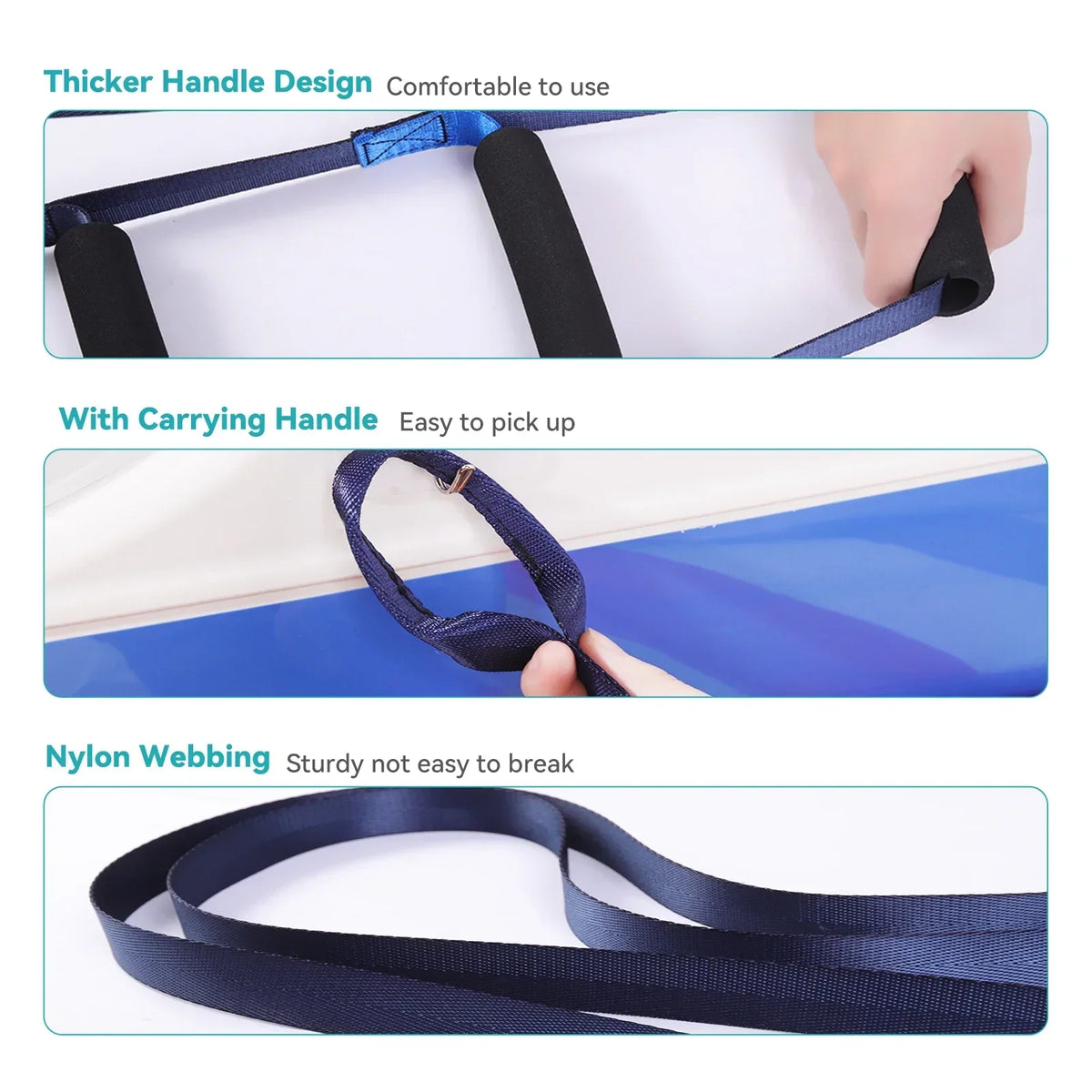 Elderly Bed Sit-Up Aid Rope Mobility Assist Strap