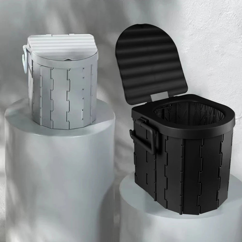 Lightweight Camping & Emergency Travel Toilet with Storage Bag