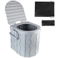 Lightweight Camping & Emergency Travel Toilet with Storage Bag