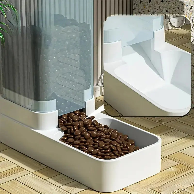 Automatic Food and Water Station for Dogs & Cats