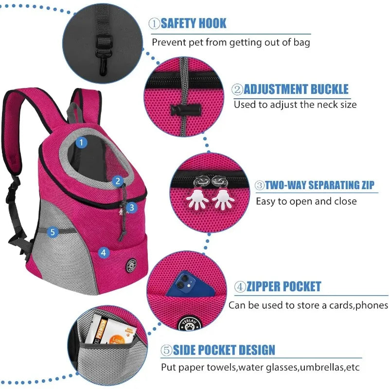 New Breathable  Dog Pack for Small Breeds