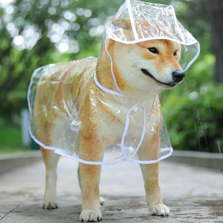 Puppy Raincoat – Waterproof Pet Jumpsuit for Small & Medium Dogs and Cats