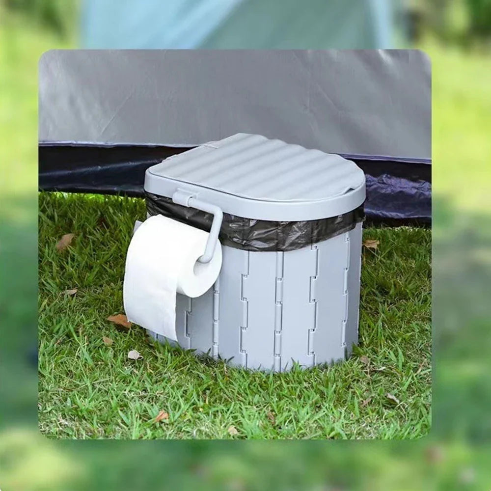 Lightweight Camping & Emergency Travel Toilet with Storage Bag