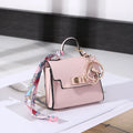Mini Square Leather Bag Charm — Adorable Accessory, Chic, Stylish, Compact, Versatile